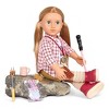Our Generation Shannon Posable 18" Camping Doll & Storybook - image 2 of 4