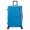 DUKAP Zahav Lightweight Hardside Large Checked Spinner Suitcase - Teal - 2 of 4