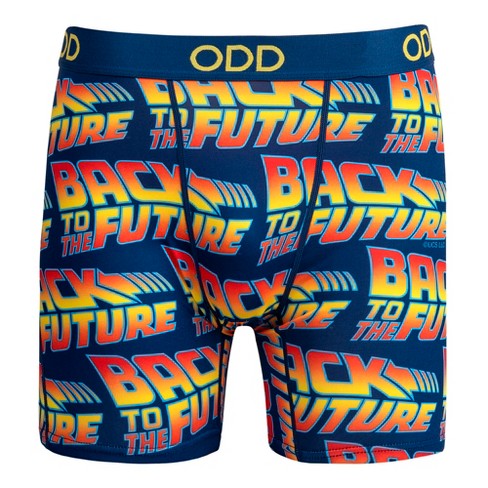 Odd Sox, Back To The Future, Novelty Boxer Briefs For Men, Adult