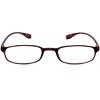 Calabria 718 Flexie Reading Glasses | Unisex Readers | Lightweight & Flexible | Patented Design | Ebony Black +1.50 - 2 of 4