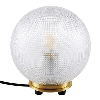 Modway Destiny Glass and Metal Table Lamp