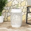MOEPISY Patio End Table White - 4 of 4