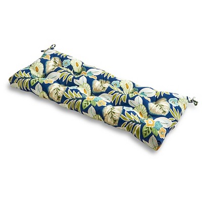 Marlow Floral Outdoor Bench Cushion - Kensington Garden