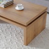 GDFStudio Enoch 47.2" Rectangle Firwood Coffee Table - 4 of 4