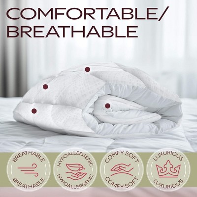 Twin Size White Cotton Sateen Down Alternative Mattress Pad