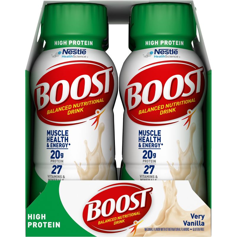 Boost High Protein Nutritional Shake - Vanilla - 6pk, 6 of 10