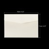 Unique Bargains Greeting Note Weddings Blank Invitations Envelopes 10 Pcs - 2 of 4