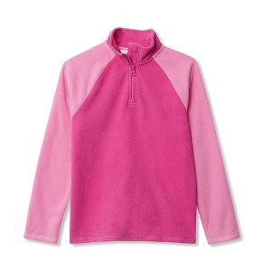 Lands' End Kids Every Day Fleece Quarter Zip - 1 of 3