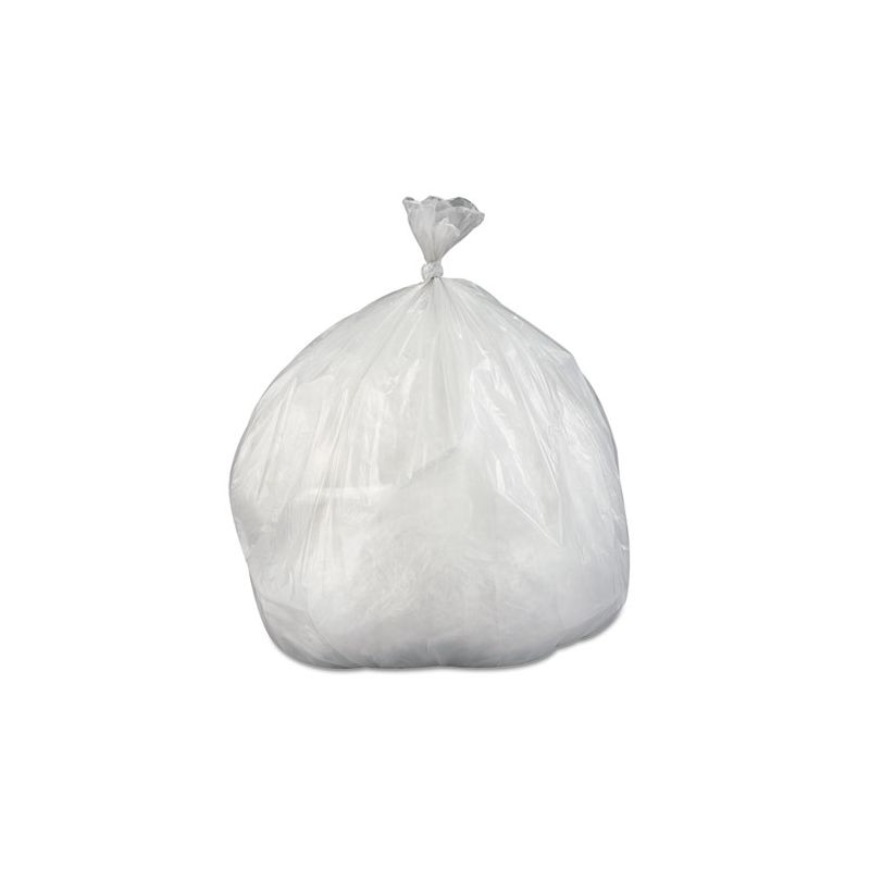 Inteplast Group Low-Density Commercial Can Liners, 30 gal, 0.58 mil, 30" x 36", Clear, 25 Bags/Roll, 10 Rolls/Carton, 2 of 4
