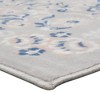 Mohawk 4'x6' Floral Woven Rug Gray - 2 of 4