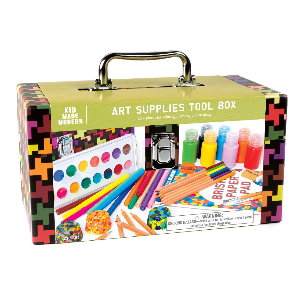 UPC 815219020073 Kid Made Modern Art Tool Box