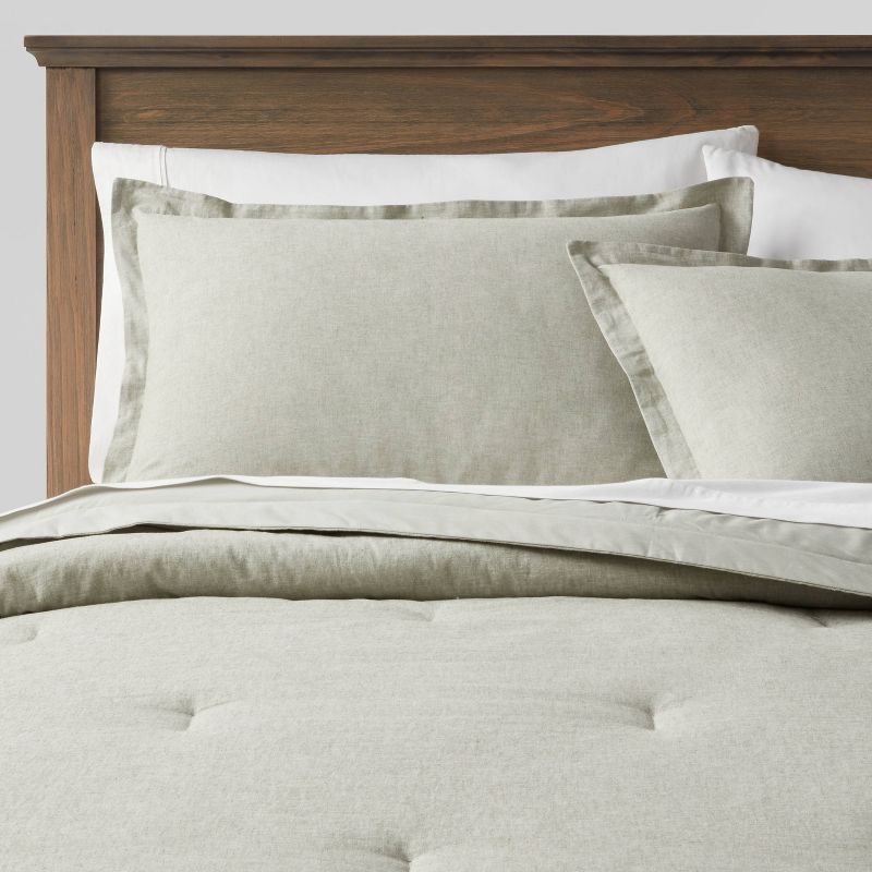 Cotton Linen Chambray Comforter & Sham Set - Threshold™
, 1 of 7