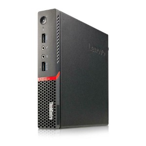 Refurbished: Lenovo Thinkcentre M900 Desktop Intel Core i5-6500T 2.60 GHz 8 GB 256 GB SSD Linux - Manufacturer Refurbished - 1 of 3