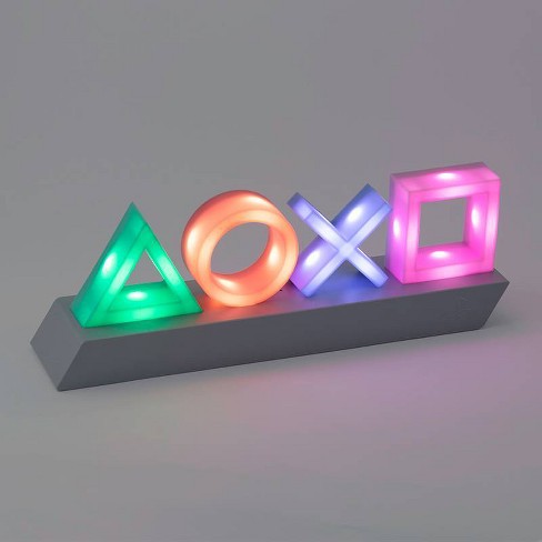 Playstation lampe symboles, figurines