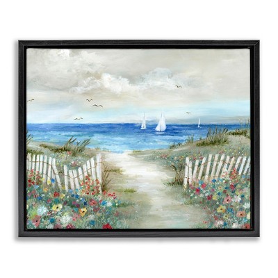 Stupell Industries Gorgeous Traditional Beach Scene, 31" x 25"