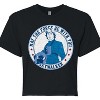 Women's - Star Wars - Luke Sykwalker Americana Cropped Graphic T-Shirt - 2 of 4