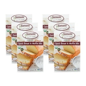 Namaste Foods Organic Quick Bread & Muffin Mix - Case of 6/16 oz - 1 of 4