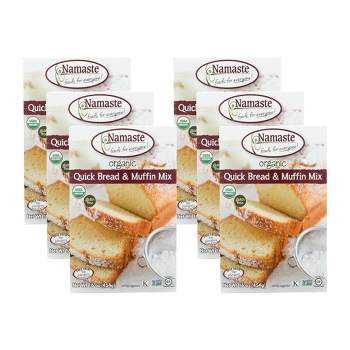 Namaste Foods Organic Quick Bread & Muffin Mix - Case of 6/16 oz