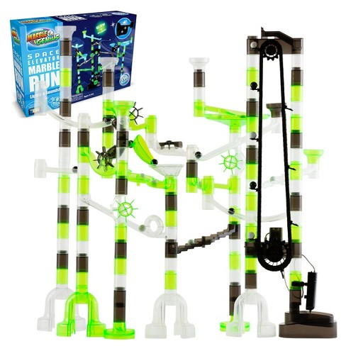 Marble Genius Marble Run (150 Complete Pieces) Maze Track or Building