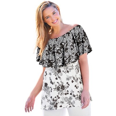 black mix print
