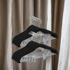 20/50/30-Pack Pants Hangers, Velvet Hangers with Adjustable Clips, Space-Saving Heavy-Duty, Non-Slip Skirt Hangers for Pants, Skirts - 3 of 3