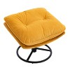 Yellow recliner with footstool, TV chair, living room chair - 4 of 4