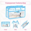 Unique Bargains EVA Zipper Clear Makeup Bags and Organizers 1 Pc - 3 of 4
