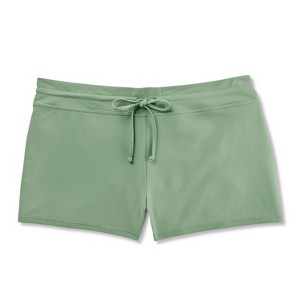 Women's Mid-Rise Swim Shorts - Shade & Shore™ - 1 of 3