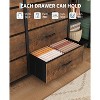16-Drawer Dresser w/Hanging Rod & Shelves - Fabric Storage Organizer - 4 of 4