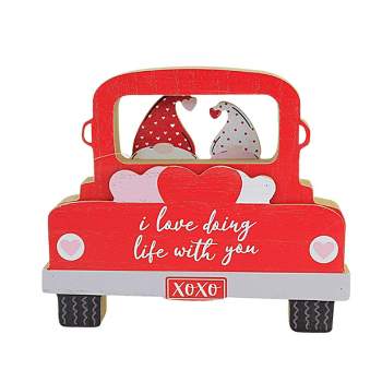 Valentine's Day Love Letter Heart Ornaments - Three Ornaments 4.75 Inches -  Glitter Set Three - Tl0215s - Paper - Red : Target