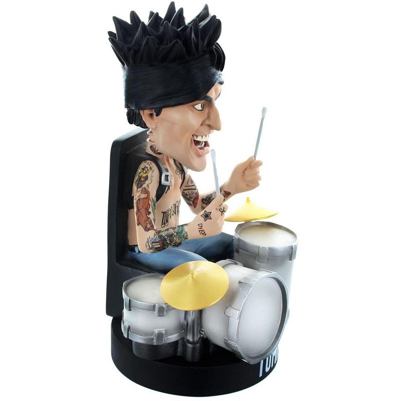Locoape Locoape Motley Crue Tommy Lee No Drum Rig Resin Bobble Head Statue, 3 of 8