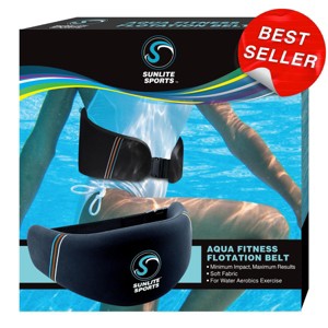 Sunlite Sports AquaFitness Deluxe Flotation Swimming Belt - Water Aerobics Equipment for Pool, Low-Impact Workout - 1 of 4