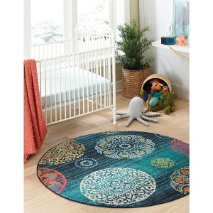 Unique Loom Azalea Collection Area Rug - Aromi (' " x ' "  ) - 1 of 4