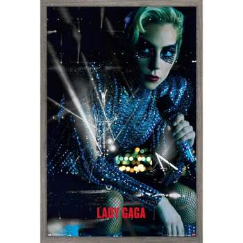 Trends International Lady Gaga - Live Framed Wall Poster Prints