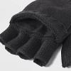 Men's Convertible Fleece Lined Mittens - Goodfellow & Co™ - 3 of 3
