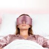 Unique Bargains 22 Pure Silk Sleep Mask with Travel Pouch 1 Pc - 3 of 4