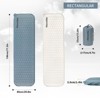 Naturehike Ultralight Self Inflating Insulated Sleeping Pad with Foam,Lightweight Rectangular Sleeping Mat for Camping Hiking,ISPO Award Winner 2024 - 3 of 4