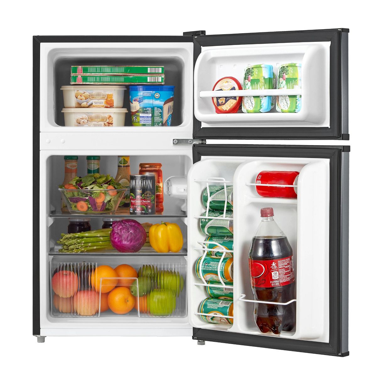 Midea 3.1 cu ft Compact Dorm Refrigerator with Freezer - thumbnail 3