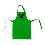 Ukonic Minecraft Green Creeper Youth Kitchen Cooking Apron