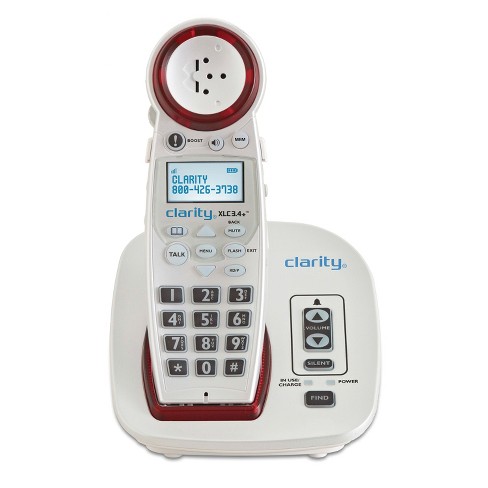 Clarity Amplified Corded/Cordless Phone System with Digital