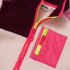 Lands' End Kids High Pile Contrast Full Zip Up Jacket - 3 of 3