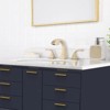 LunaLulink 2-Handle Bathroom Sink Faucet with Drain, Brushed Gold - 2 of 4