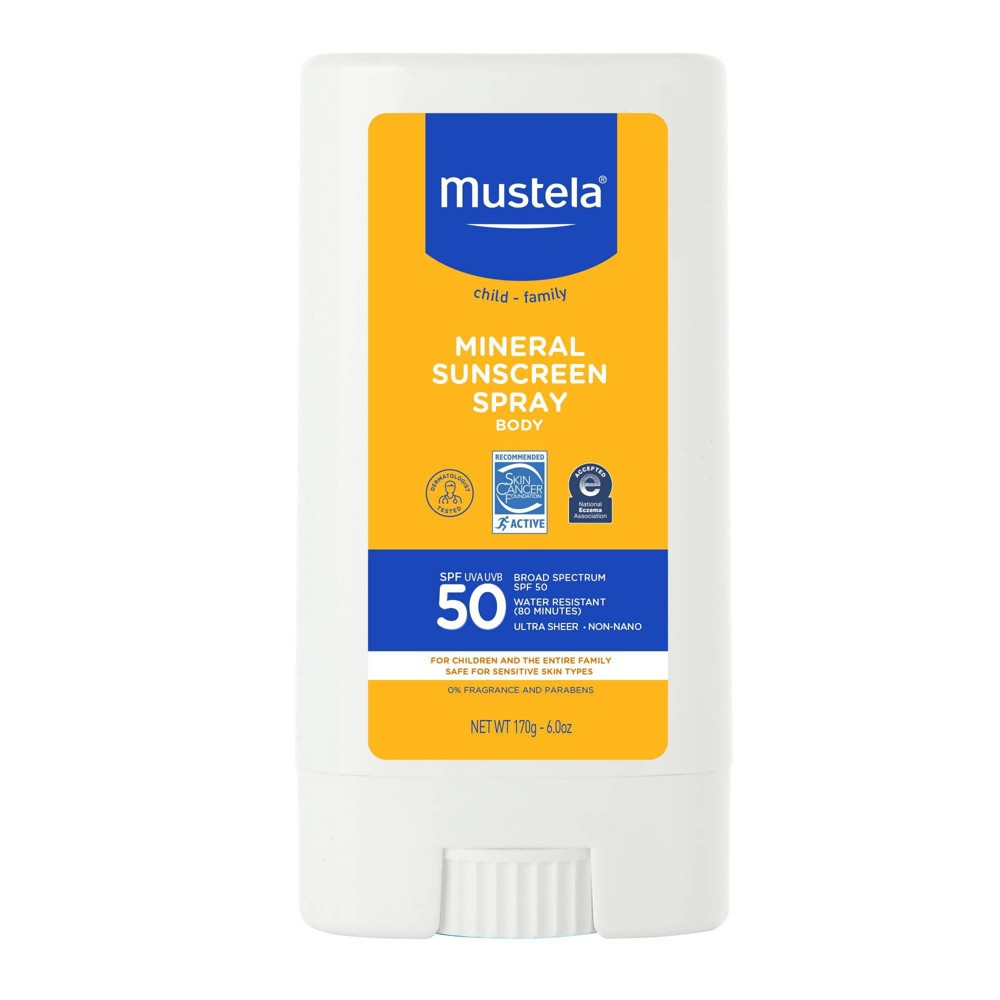 Mustela Mineral Baby Sunscreen Stick - SPF 50 - 0.6oz