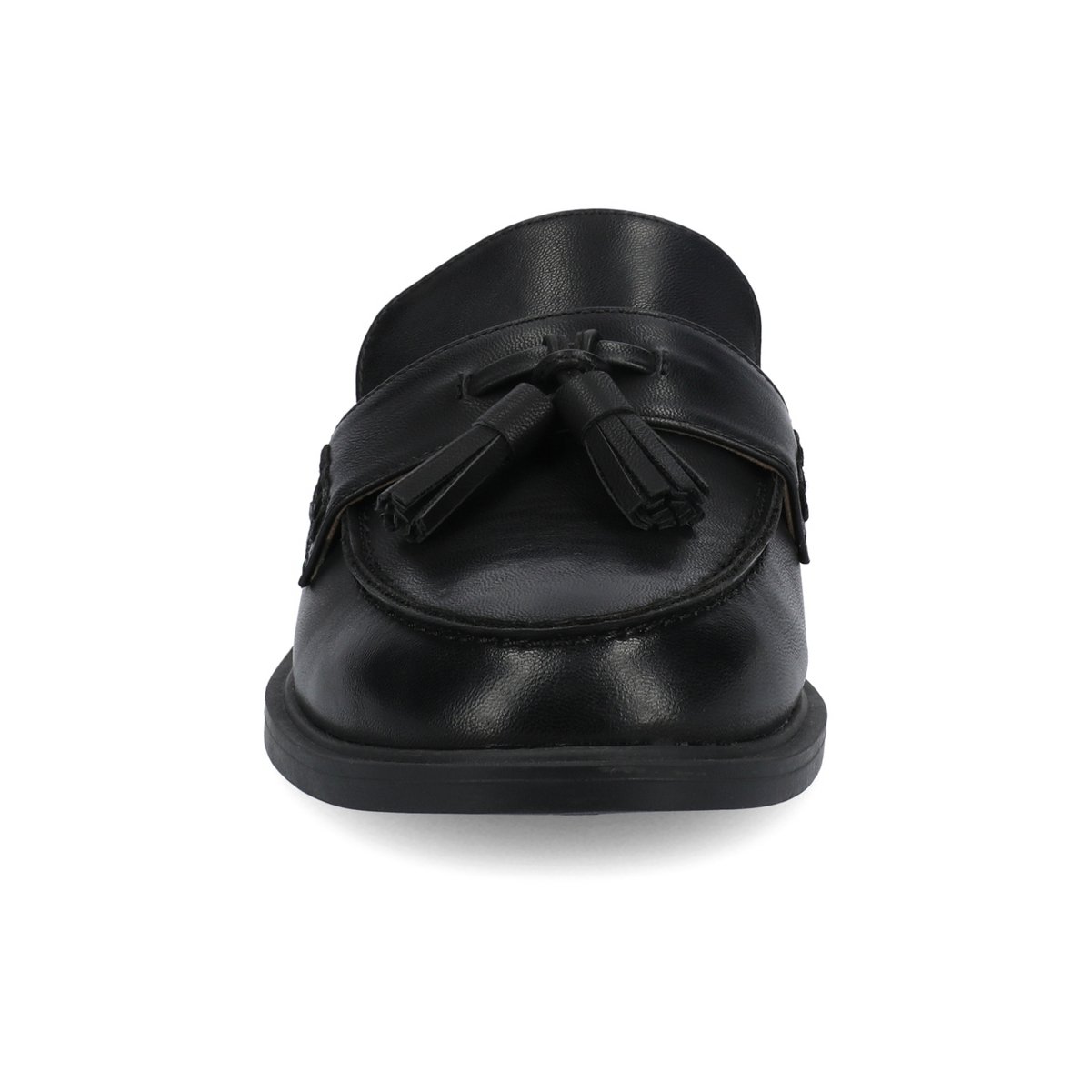 Женские сабо Journee Collection Journee Women's Azura Tassel Mule Loafer, Black 7 — фото 6