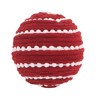 Whisen D3.9" Christmas Ball Ornaments, Decorative Hanging Ball Christmas Tree Ornaments, Set of 12 - Red - 2 of 4