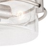 Vaxcel Addison 2 - Light Flush Mount in  Satin Nickel - 4 of 4
