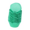 Unique Bargains Cupcake Liners Small Flower Shape Baking Cup Liners Greaseproof Paper 1.77"x1.97" 200 Pcs - 3 of 4