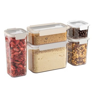 Bentgo 10pc Pantry Airtight Dry Food Storage Container Set - 1 of 4