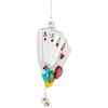 Northlight 6" Four Aces Playing Cards Glass Christmas Ornament - 3 of 4