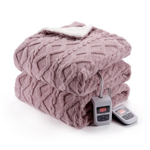 Target heated blanket queen sale